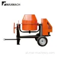 Diesel Engine Hydraulic Mobile Concrete Mixer JS350